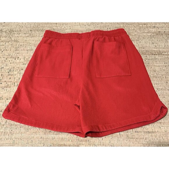 Fashion Nova Men's Zyler Textured Red Shorts Size Large - Picture 7 of 10